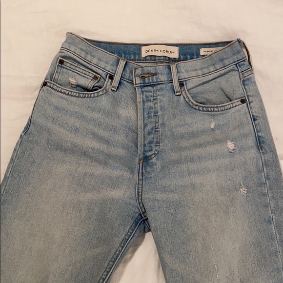 Aritzia Denim Forum fit and flare jeans - Picture 2 of 5